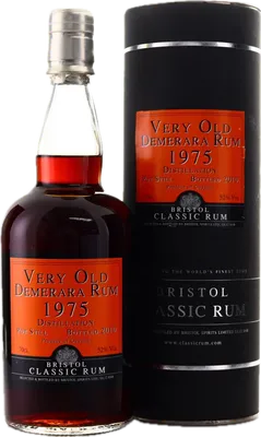 Bouteille de spiritueux : Very Old Demerara Rum de la marque Bristol Classic Rum