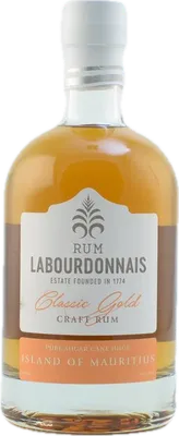 Bouteille de spiritueux : Classic Gold Craft Rum de la marque Labourdonnais
