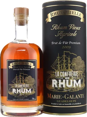 Bouteille de spiritueux : La Confrérie du Rhum de la marque Bielle