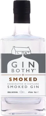 Bouteille de spiritueux : Smoked Gin de la marque Gin Bothy