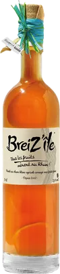 Bouteille de spiritueux : Breiz'île Tradition - Mangue Ananas de la marque Breiz’île