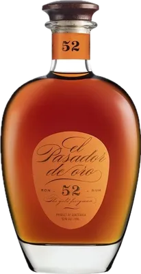 Bouteille de spiritueux : 52 de la marque El Pasador de Oro