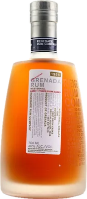 Bouteille de spiritueux : Grenada Rum Westerhall 1996 de la marque Renegade