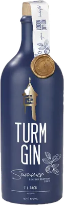 Bouteille de spiritueux : Summer Edition 2020 de la marque Turm Gin