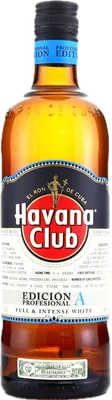 Bouteille de spiritueux : Edición Profesional A de la marque Havana Club
