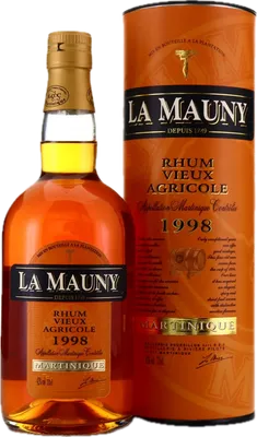Bouteille de spiritueux : Vieux Agricole 1998 de la marque Maison La Mauny