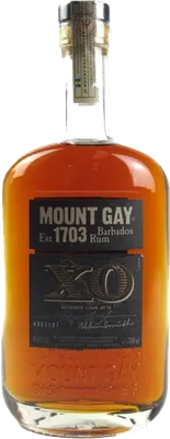 Bouteille de spiritueux : Extra Old XO Reserve Cask de la marque Mount Gay