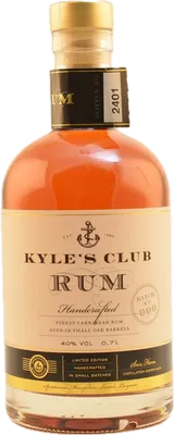 Bouteille de spiritueux : Handcrafted de la marque Kyle’s Club Rum
