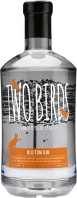 Bouteille de spiritueux : Old Tom Gin de la marque Two Birds