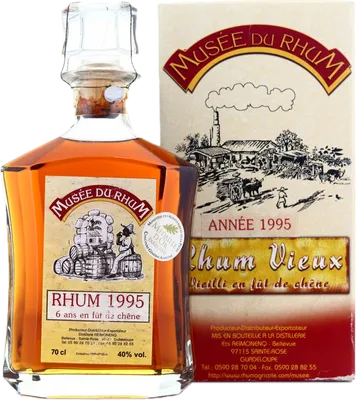 Bouteille de spiritueux : Musée du Rhum de la marque Reimonenq