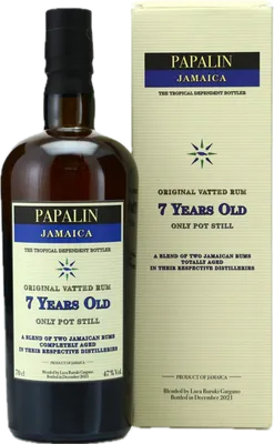 Bouteille de spiritueux : Papalin Jamaica de la marque Multi Distilleries