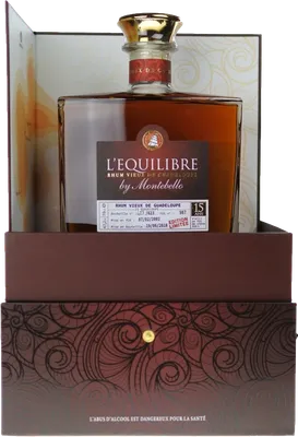 Bouteille de spiritueux : L’Équilibre de la marque Montebello