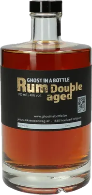 Bouteille de spiritueux : Rum Double Aged de la marque Ghost in a Bottle