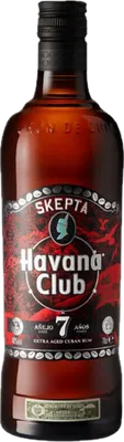 Bouteille de spiritueux : 7 Años Skepta (Red Label) de la marque Havana Club