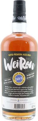 Bouteille de spiritueux : WeiRon Caribbean Rum Cask 01 de la marque Svenska Eldvatten