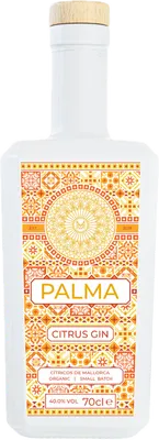 Bouteille de spiritueux : Palma Citrus Gin de la marque Mallorca Distillery