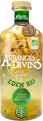 Bouteille de spiritueux : Eden Bio de la marque Les Arrangés Divins