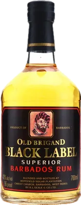 Bouteille de spiritueux : Old Brigand Black Label de la marque Foursquare