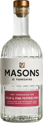 Bouteille de spiritueux : Pear & Pink Peppercorn de la marque Masons Of Yorkshire