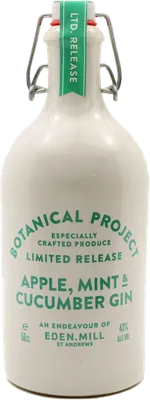 Bouteille de spiritueux : Apple, Mint & Cucumber Gin - Botanical Project Limited Release de la marque Eden Mill