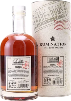 Bouteille de spiritueux : Small Batch Rare Rums de la marque Rum Nation
