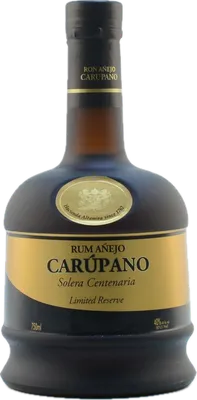 Bouteille de spiritueux : Solera Centenaria de la marque Destileria Carupano