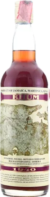 Bouteille de spiritueux : Caribbean Rum de la marque Moon Import