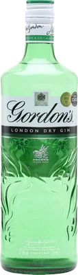 Bouteille de spiritueux : London Dry Gin de la marque Gordon's