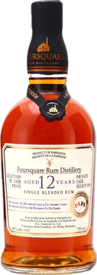 Bouteille de spiritueux : Private Cask Selection (LCBO) de la marque Foursquare