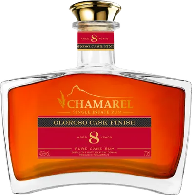 Bouteille de spiritueux : Oloroso Cask Finish de la marque Chamarel