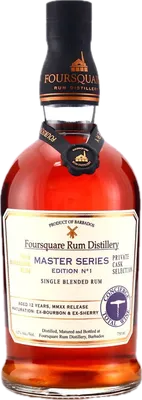 Bouteille de spiritueux : Master Series No.1 (Concierge Total Wine) de la marque Foursquare