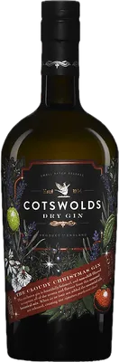 Bouteille de spiritueux : Limited Edition Christmas Gin de la marque Cotswolds 