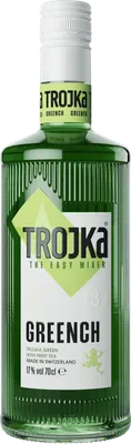 Bouteille de spiritueux : Greench de la marque Trojka