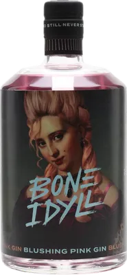 Bouteille de spiritueux : Blushing Pink Gin de la marque Bone Idyll