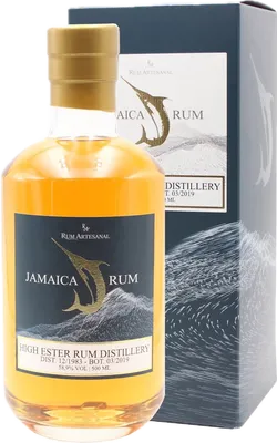 Bouteille de spiritueux : Jamaica High Ester Rum de la marque Hampden