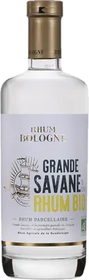 Bouteille de spiritueux : Grande Savane Rhum Bio de la marque Bologne