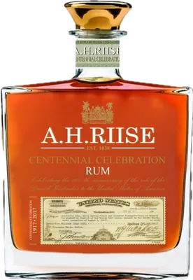 Bouteille de spiritueux : Centennial Celebration Rum de la marque A.H. Riise