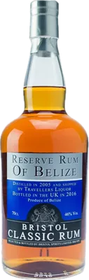 Bouteille de spiritueux : Rum of Belize de la marque Bristol Classic Rum