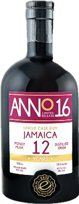 Bouteille de spiritueux : Anno 16 Jamaica 12 Years de la marque Ekte Rum