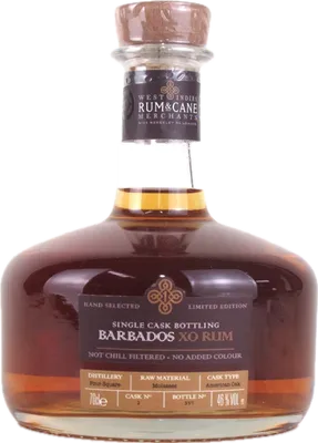 Bouteille de spiritueux : Barbados XO de la marque Foursquare