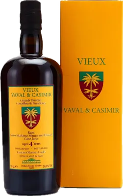 Bouteille de spiritueux : Clairin Vieux Vaval & Casimir (Whisky Live Paris 2021) de la marque Vélier