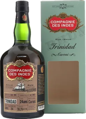 Bouteille de spiritueux : Trinidad (Bottled for Denmark) de la marque Caroni