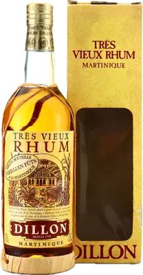 Bouteille de spiritueux : Très Vieux Rhum de la marque Dillon