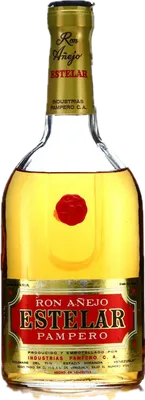 Bouteille de spiritueux : Pampero Estelar de la marque Licorero del Centro