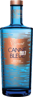 Bouteille de spiritueux : Canne Bleue de la marque Clément