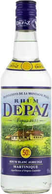 Bouteille de spiritueux : Blanc de la marque Depaz