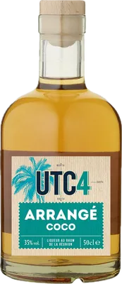 Bouteille de spiritueux : Arrangé Coco 35° de la marque UTC4