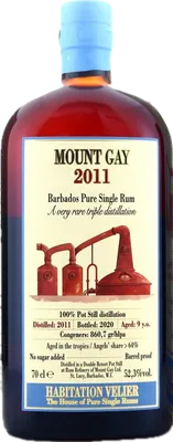 Bouteille de spiritueux : Last Ward de la marque Mount Gay