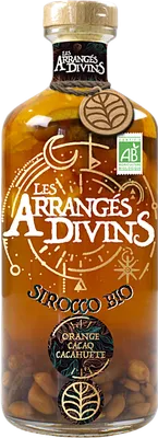 Bouteille de spiritueux : Sirocco Bio de la marque Les Arrangés Divins