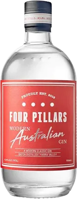 Bouteille de spiritueux : Modern Australian Gin de la marque Four Pillars